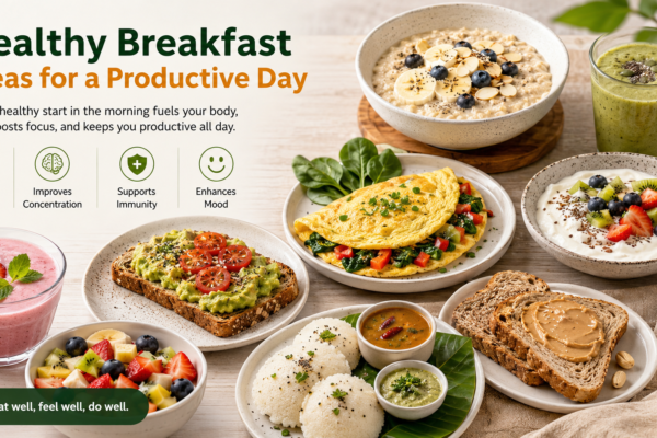 Healthy Breakfast Ideas for a Productive Day