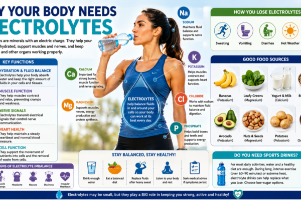 Why Your Body Needs Electrolytes